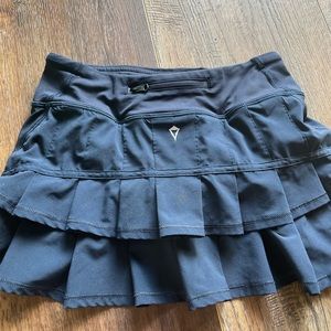 Navy ivivva tennis skirt
